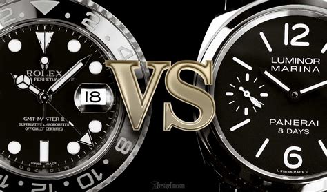 rolex vs panerai